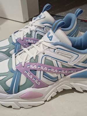 Fila Electrove 2 sport shoes, white orchid bouquet allure, size EU 40