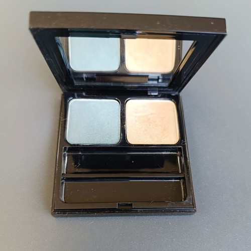 Yves Saint Laurent Ombre Vibration Duo Eye Shadow double used, green and gold