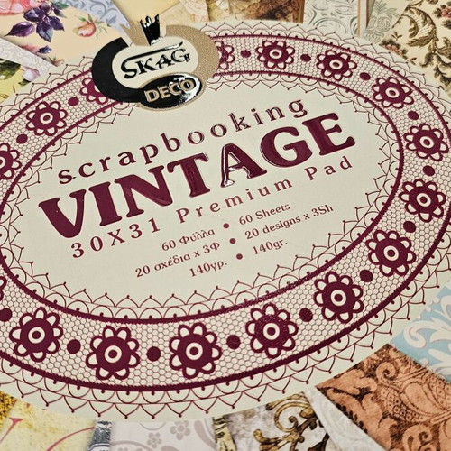 Scrapbook new, set of 2 pieces 30x31cm, 120 sheets