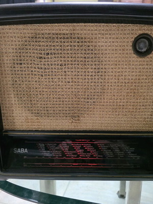 SABA Villingen W P Radio (1953/54) used, German made