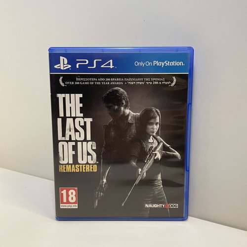 The Last Of Us Remastered PS4 game like new