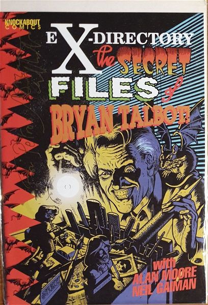  Independent and Small Press COMICS xenoglossa Ex-Directory The Secret Files of Bryan Talbot (1997)