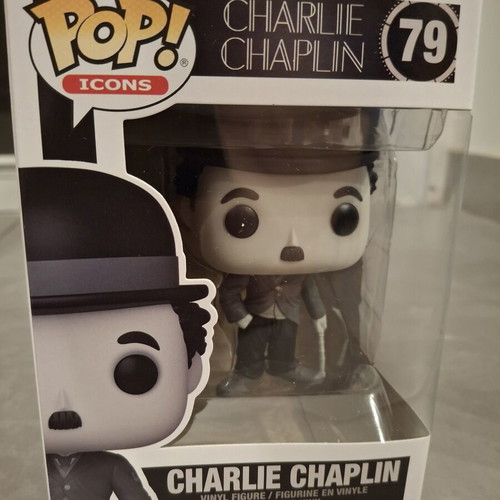 Funko POP! Icons Charlie Chaplin #79 mint sealed figure
