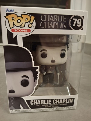 Funko POP! Icons Charlie Chaplin #79 mint sealed figure