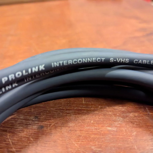 Prolink Premium S-Video Cable 5m like new, gold-plated connectors