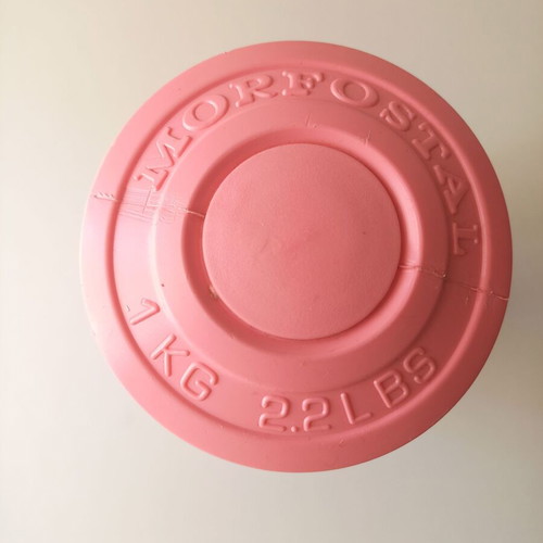 Dumbbell 1kg small pink like new
