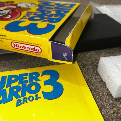 Super Mario 3 game for Nintendo NES used, Greek edition