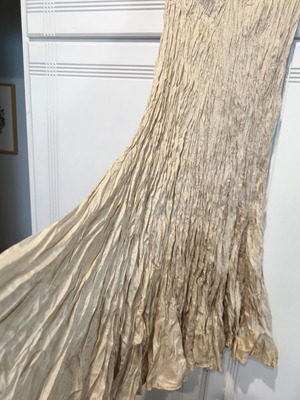 Φούστα Celestino καινούργια, μεταξωτή, nude, μέγεθος M