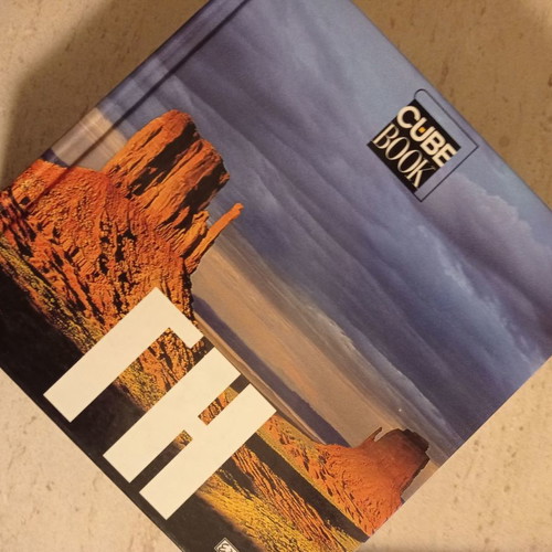 Earth Cube Book like new with aerial photos, 727 pages
