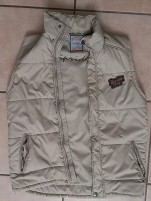 Sprider sleeveless jacket vintage, used, beige, XXL
