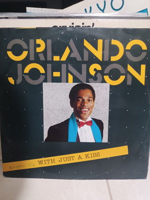 Orlando Johnson With Just A Kiss 12" Maxi Single