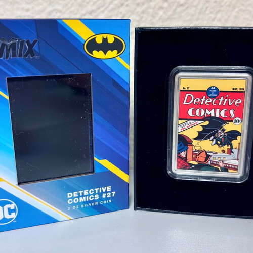 2oz 2023 Niue DC Detective Comics #27 Comix silver coin new
