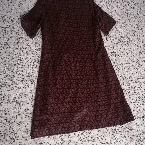 Vintage midi dress size large like new with black lining