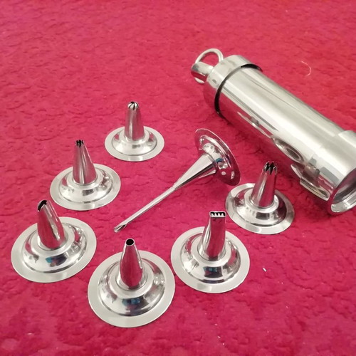 Luxury stainless steel 18/10 cornet new with 7 designs