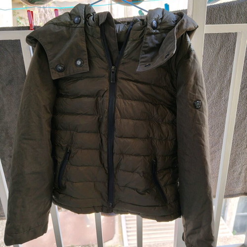 Massimo Dutti boys jacket khaki like new size 7-8 years