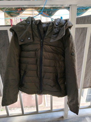 Massimo Dutti boys jacket khaki like new size 7-8 years
