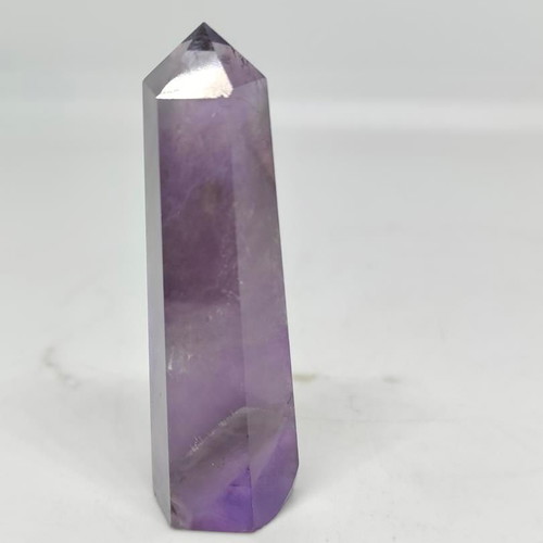 Amethyst crystal tower like new, natural hexagonal obelisk