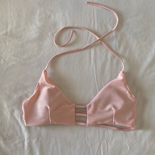 Baby pink bikini top in like new condition