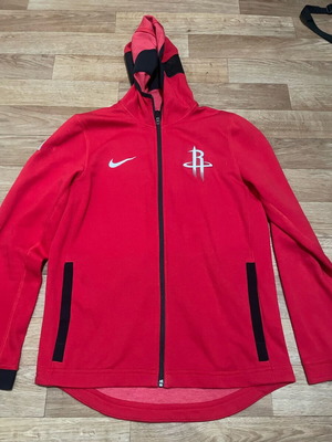 Nike NBA Houston Rockets Kids Zip Fleece Like New