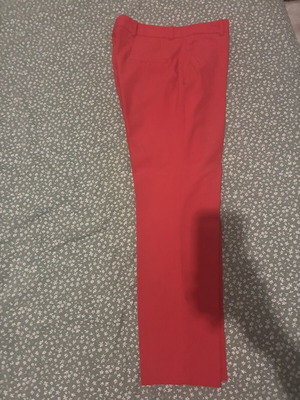 Zara women's pants red size S like new