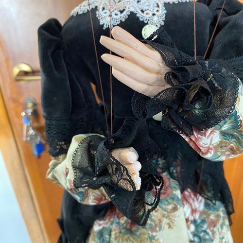 Authentic Czech Marionette new, height 60-70 cm