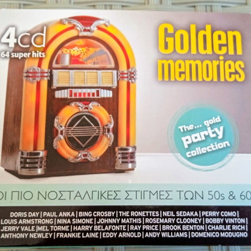 Golden Memories 8 CD nostalgic albums 50s, 60s and 80s dance