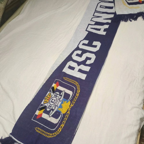 Anderlecht giant scarf 3 meters, like new, authentic