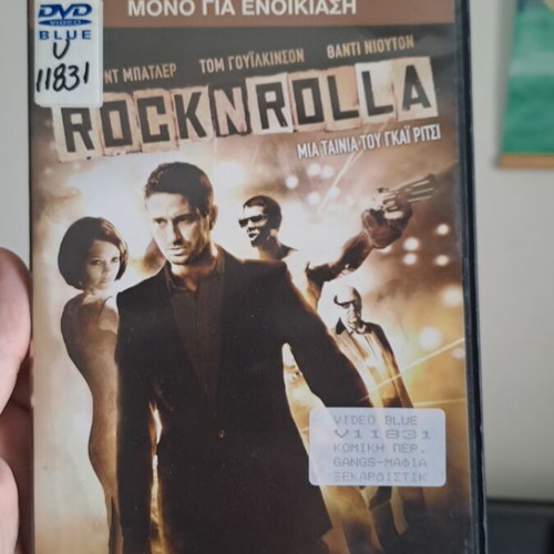 Rocknrolla DVD used, action adventure movie with subtitles
