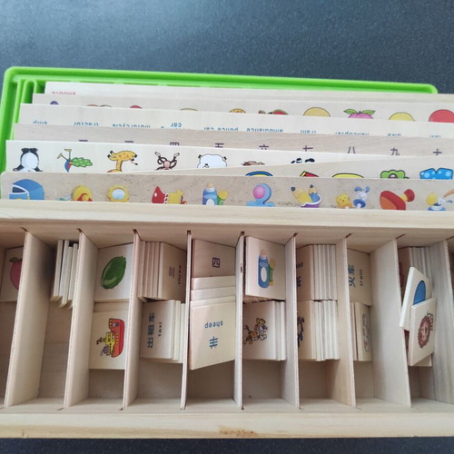 Wooden sorting toy like new