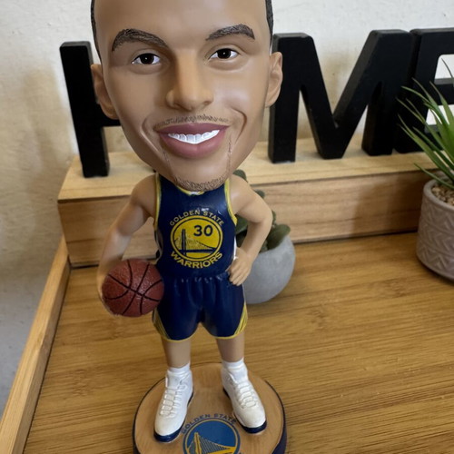 Stephen Curry NBA bobblehead figure, resin, 22 cm, hand-painted