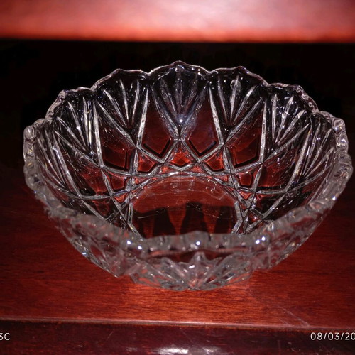 Ice cream bowls new, crystal, pack of 6 pieces