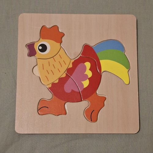 Set of 3 animal puzzles