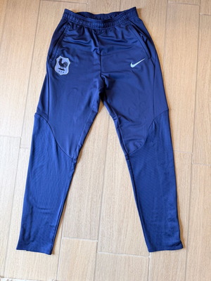 Nike FFF France Dri-FIT Strike sports pants used, navy blue, XL