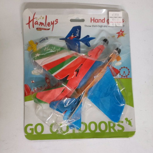 Hamleys toy airplanes new with missing red wing
