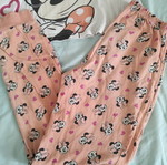 Disney Minnie girls' pajamas size 9-10, white and pink