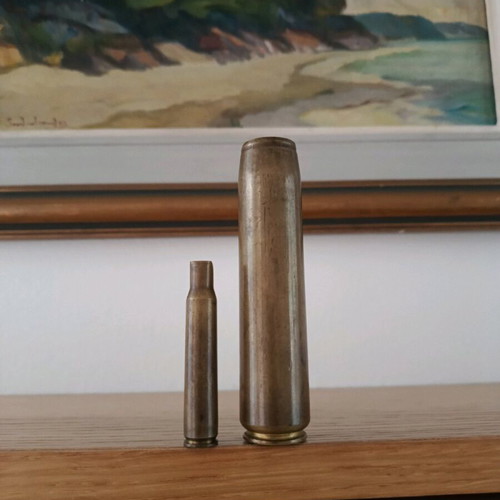 Brass casings used, set of 2 pieces