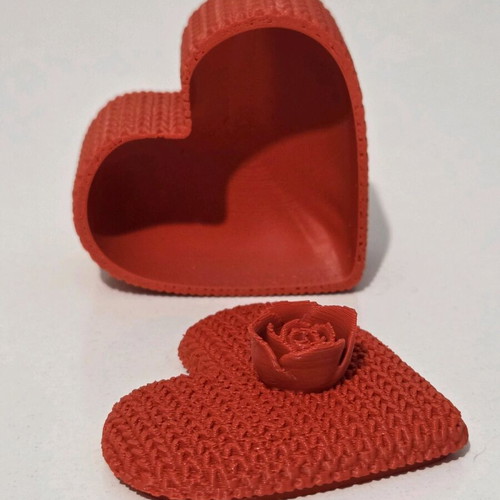 Heart gift box for ring or jewelry new