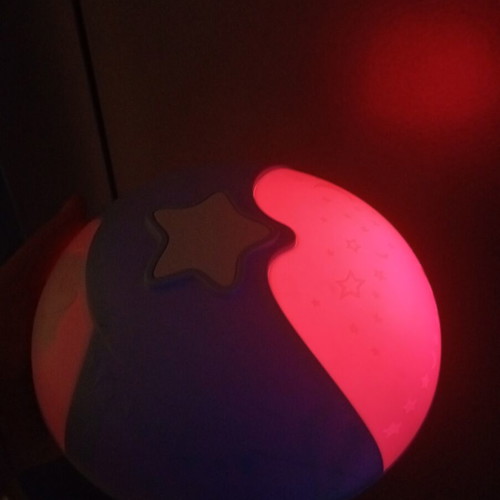 Baby projector with lights and sounds used, suitable for lullabies