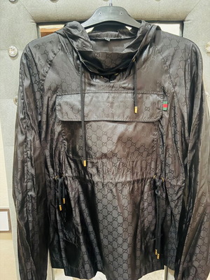 Jacket Gucci καινούριο size large με θήκη unisex μαύρο