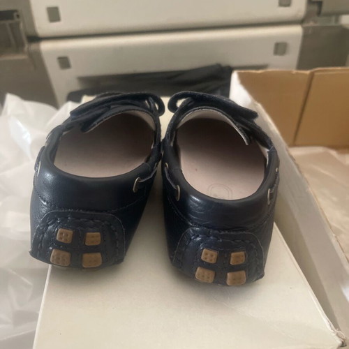 Alo leather moccasin shoes for boys new size 28