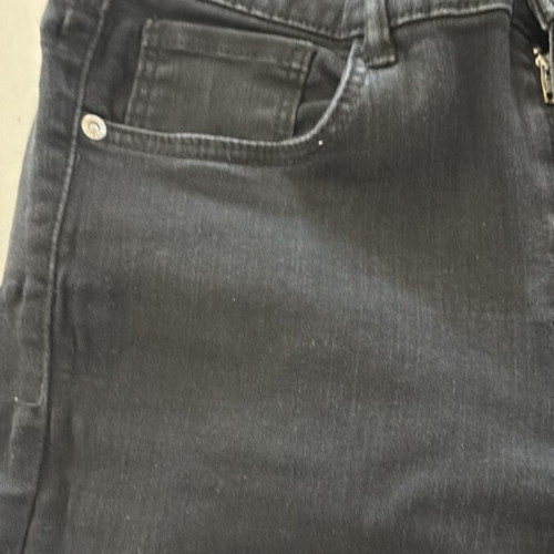 Zara black straight-leg jeans like new, size L