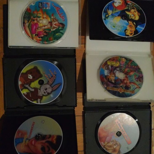 Children's Classic DVD Set 6 New Animated Movies