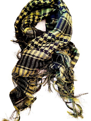 Lightweight Unisex Scarf army green, new