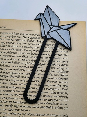Origami bookmark new, 3D printed