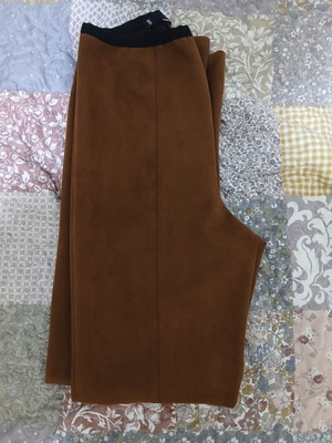Mango winter long leggings small, like new, brown