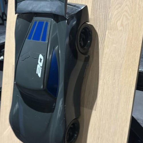 Cars wall decoration with wood surface like new