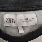 Zara βαμβακερή ριγέ μπλούζα ν.13 σαν καινούργιο, μπλε πολύχρωμη
