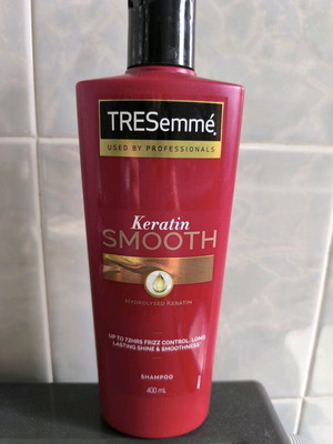Tresemme shampoo with keratin 400ml like new