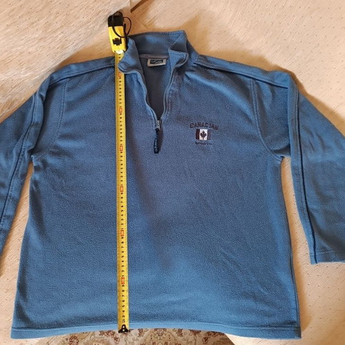 Fleece sweatshirt, blue, size M