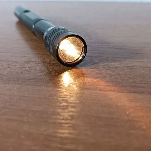 Grant's collectible promotional flashlight used